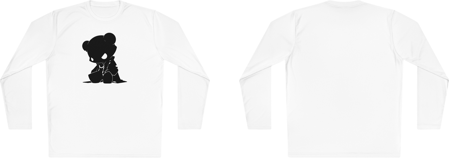 100% Cotton Long Sleeve Tee | Minimalism-Bear-018