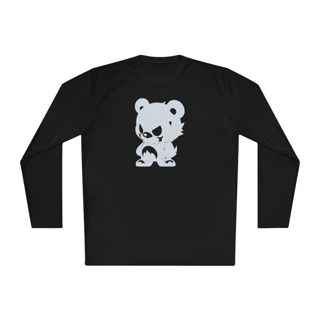 100% Cotton Long Sleeve Tee | Minimalism-Bear-019