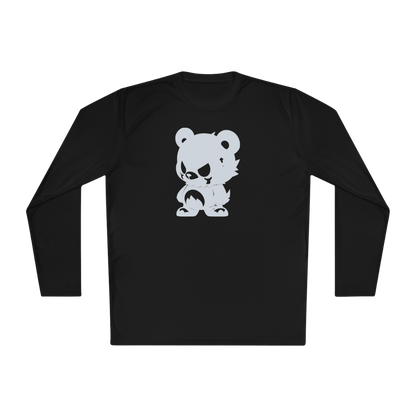 100% Cotton Long Sleeve Tee | Minimalism-Bear-019