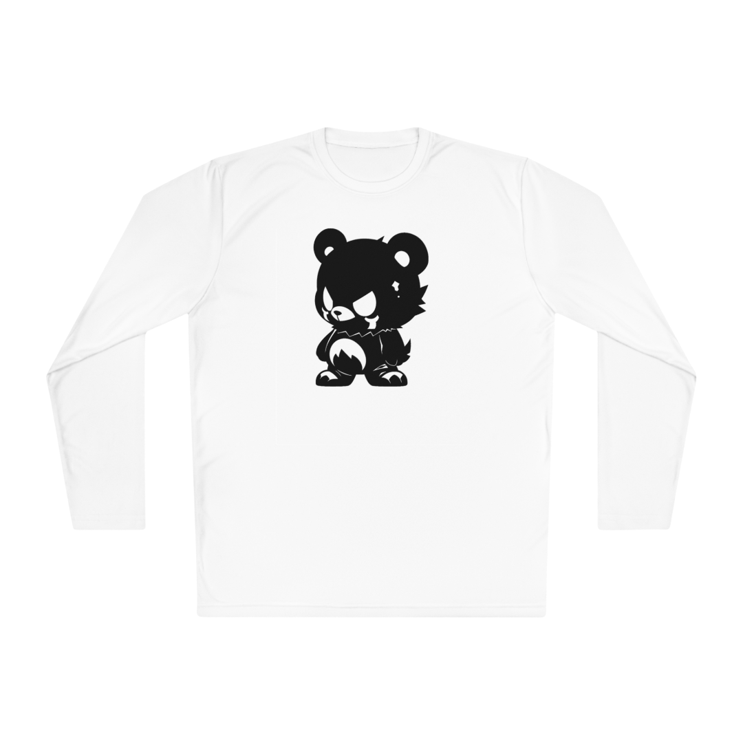 100% Cotton Long Sleeve Tee | Minimalism-Bear-019