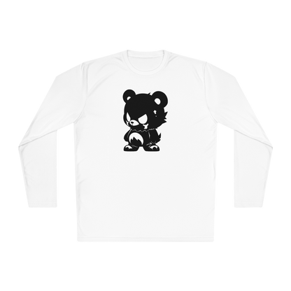 100% Cotton Long Sleeve Tee | Minimalism-Bear-019