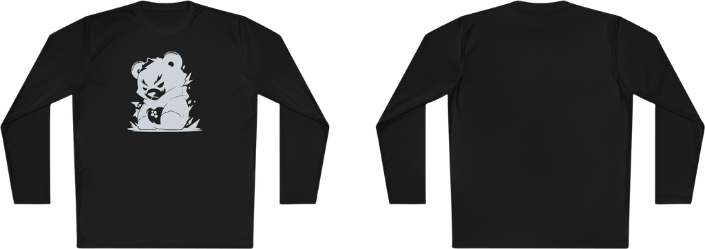 100%纯棉长袖T恤 | Minimalism-Bear-020 