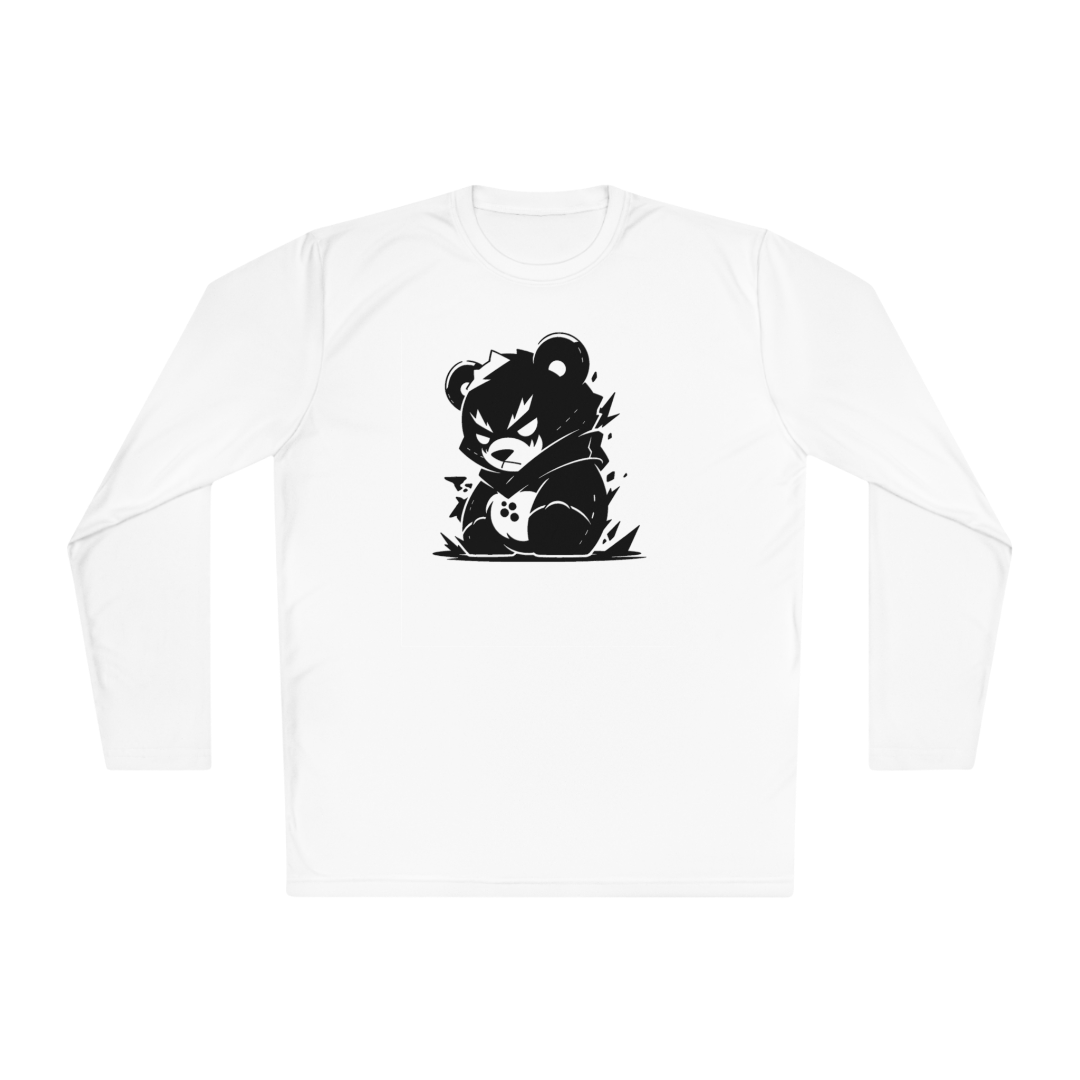 100% Cotton Long Sleeve Tee | Minimalism-Bear-020