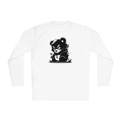 100% Cotton Long Sleeve Tee | Minimalism-Bear-020