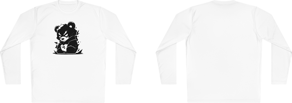 100%纯棉长袖T恤 | Minimalism-Bear-020 