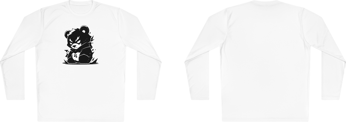 100% Cotton Long Sleeve Tee | Minimalism-Bear-020