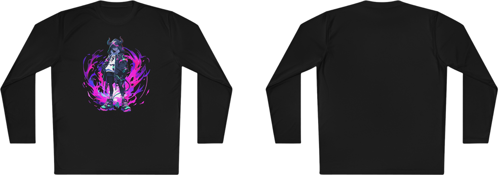 100% Cotton Long Sleeve Tee | Anime-Character-002