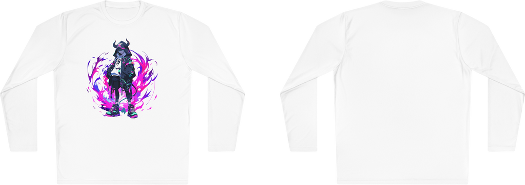 100% Cotton Long Sleeve Tee | Anime-Character-002