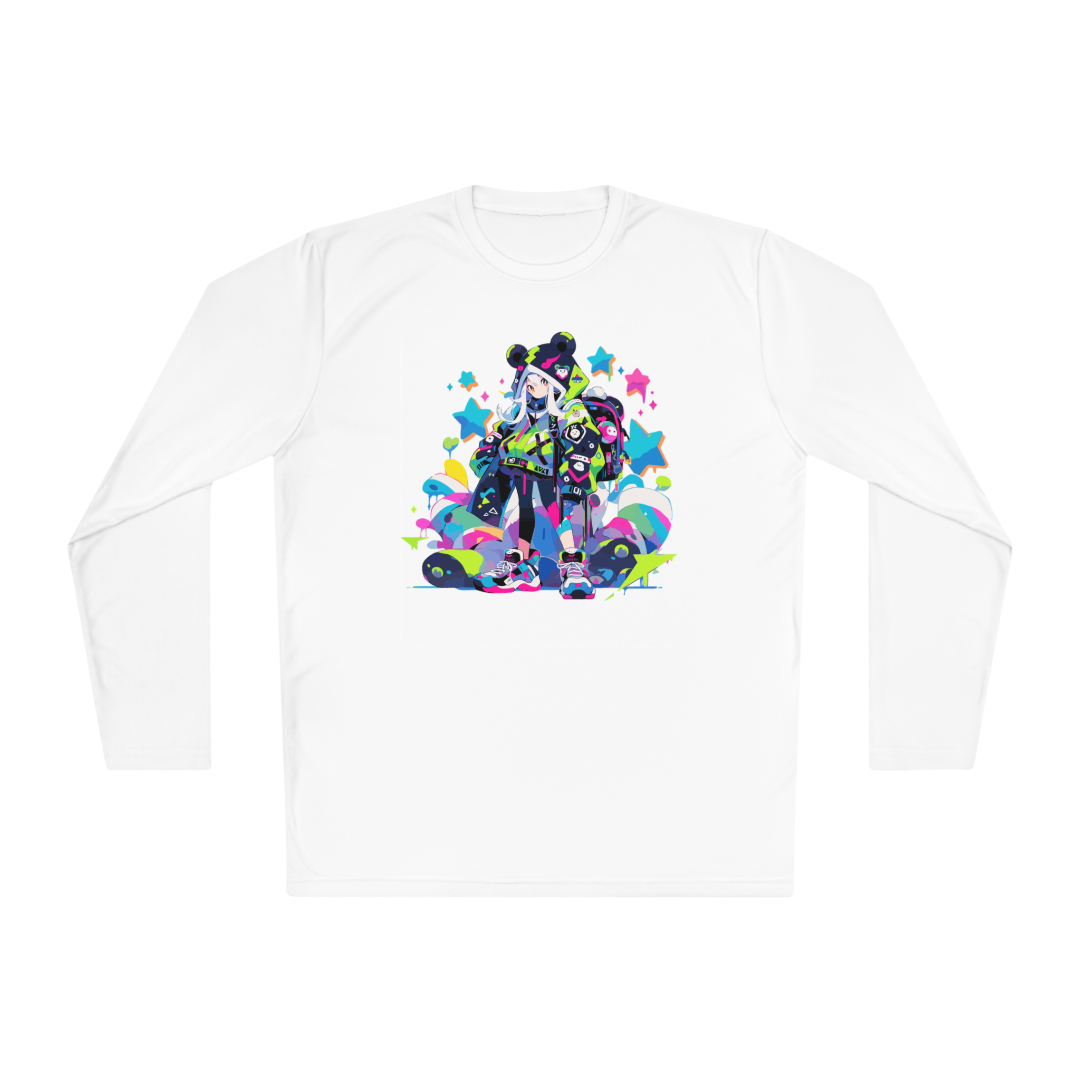 100% Cotton Long Sleeve Tee | Anime-Character-032