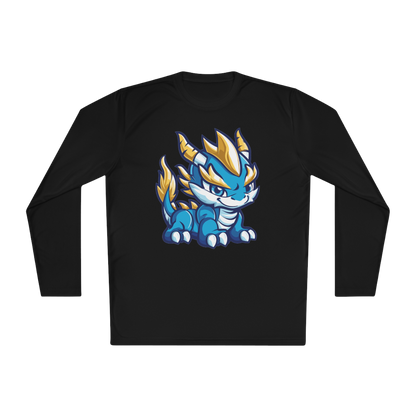 100% Cotton Long Sleeve Tee | Kawaii-Dragon-001