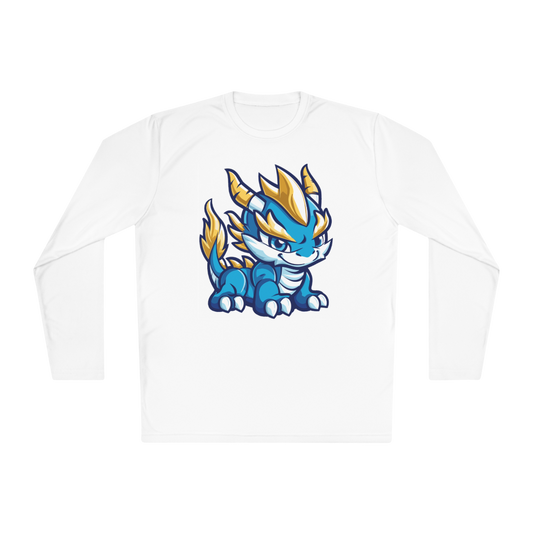 100% Cotton Long Sleeve Tee | Kawaii-Dragon-001