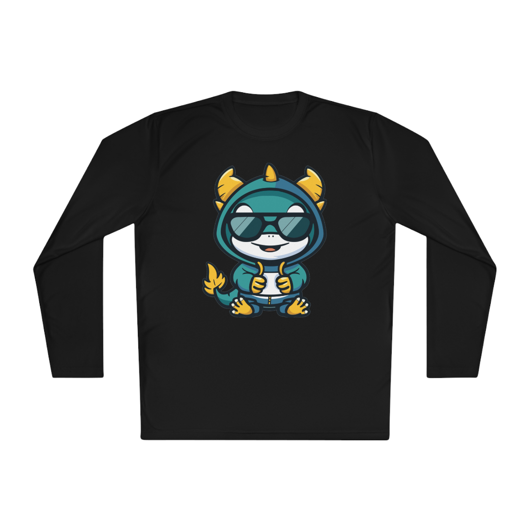 100% Cotton Long Sleeve Tee | Kawaii-Dragon-002