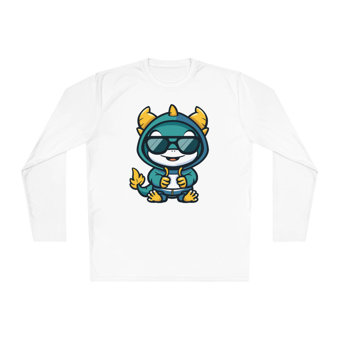 100% Cotton Long Sleeve Tee | Kawaii-Dragon-002