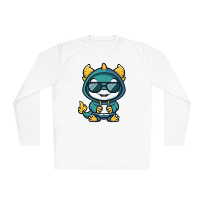 100% Cotton Long Sleeve Tee | Kawaii-Dragon-002