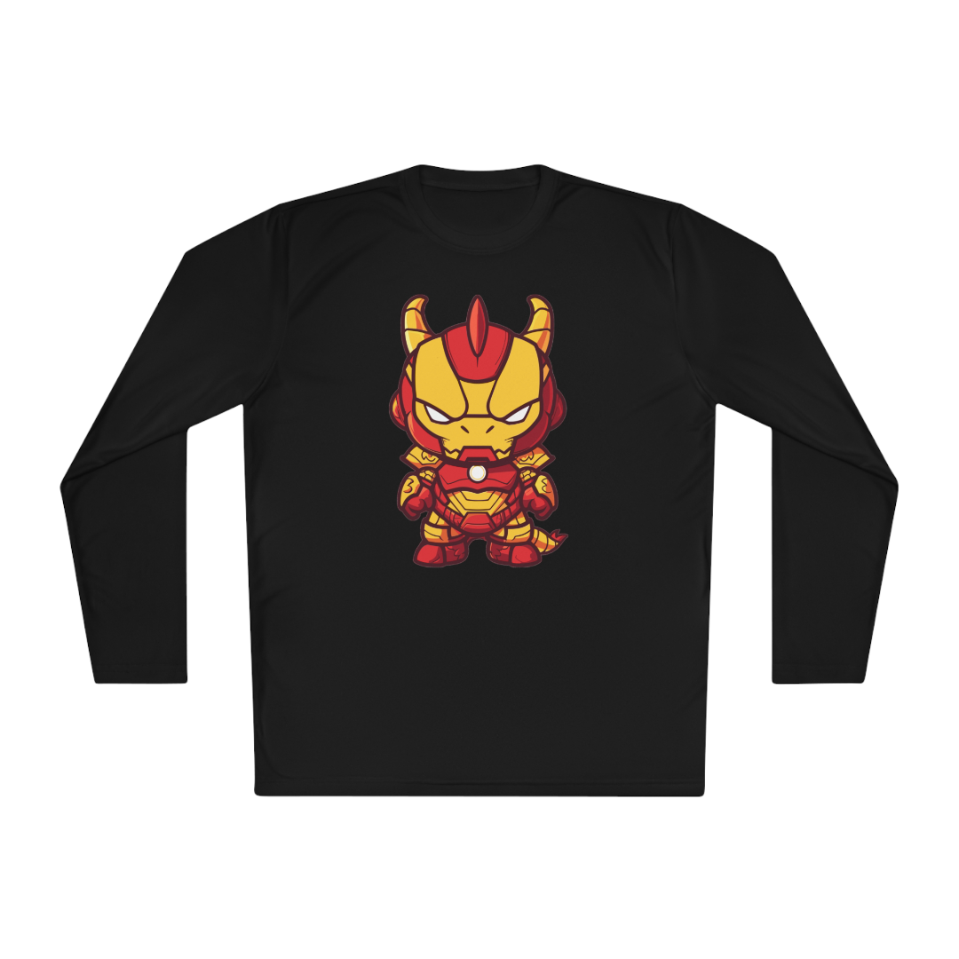 100% Cotton Long Sleeve Tee | Kawaii-Dragon-003