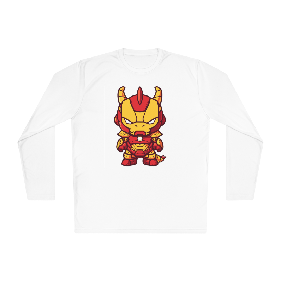 100% Cotton Long Sleeve Tee | Kawaii-Dragon-003