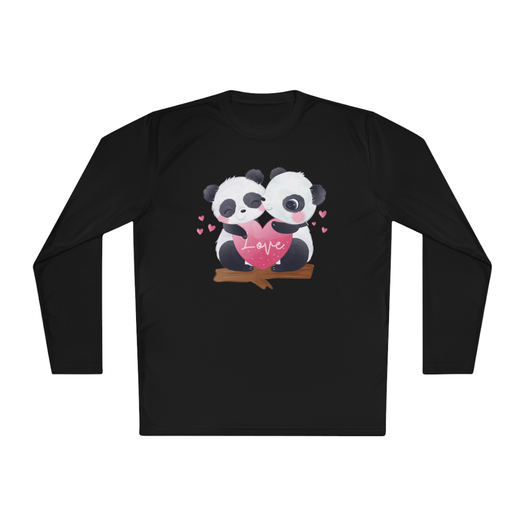 100%纯棉长袖T恤 | Kawaii-Panda-001 