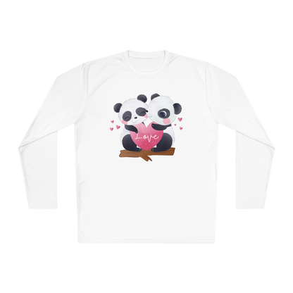 100% Cotton Long Sleeve Tee | Kawaii-Panda-001