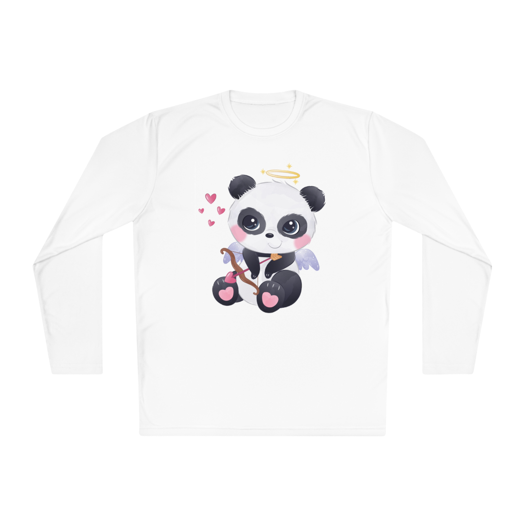 100% Cotton Long Sleeve Tee | Kawaii-Panda-003