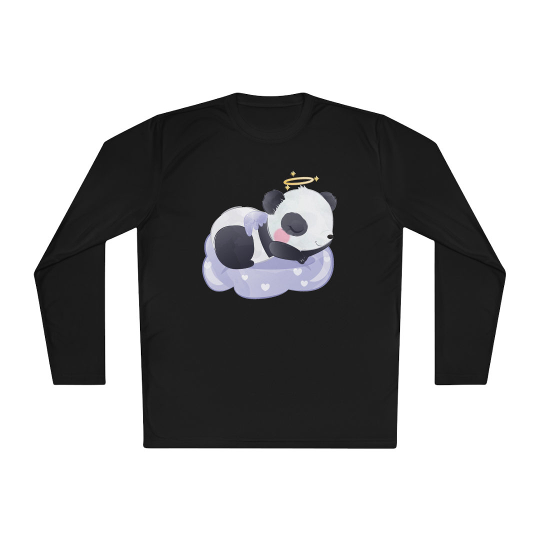 100% Cotton Long Sleeve Tee | Kawaii-Panda-005