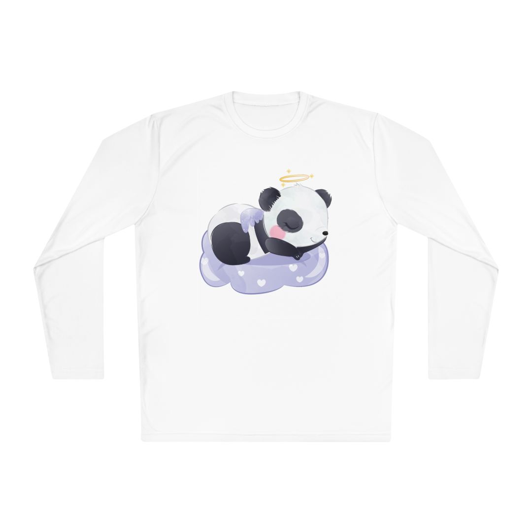 100% Cotton Long Sleeve Tee | Kawaii-Panda-005