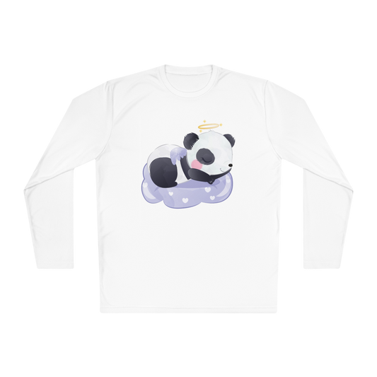 100% Cotton Long Sleeve Tee | Kawaii-Panda-005