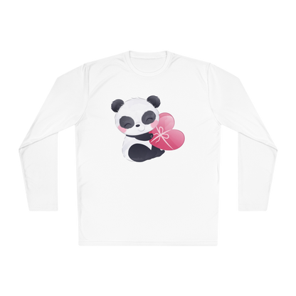 100% Cotton Long Sleeve Tee | Kawaii-Panda-006