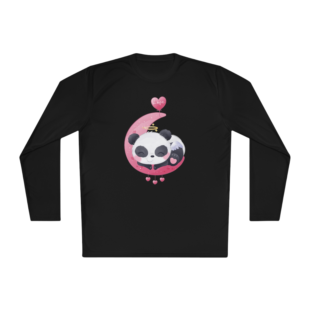 100%纯棉长袖T恤 | Kawaii-Panda-007 