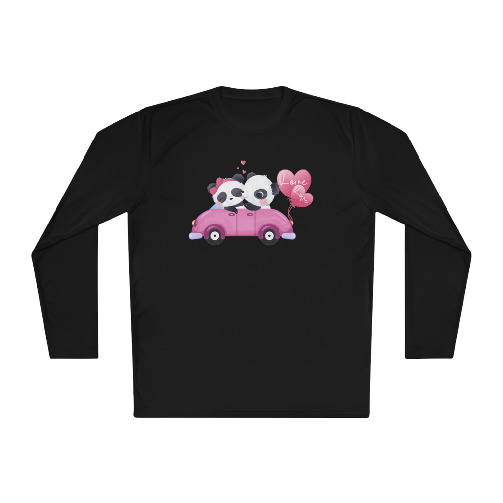 100%纯棉长袖T恤 | Kawaii-Panda-008 