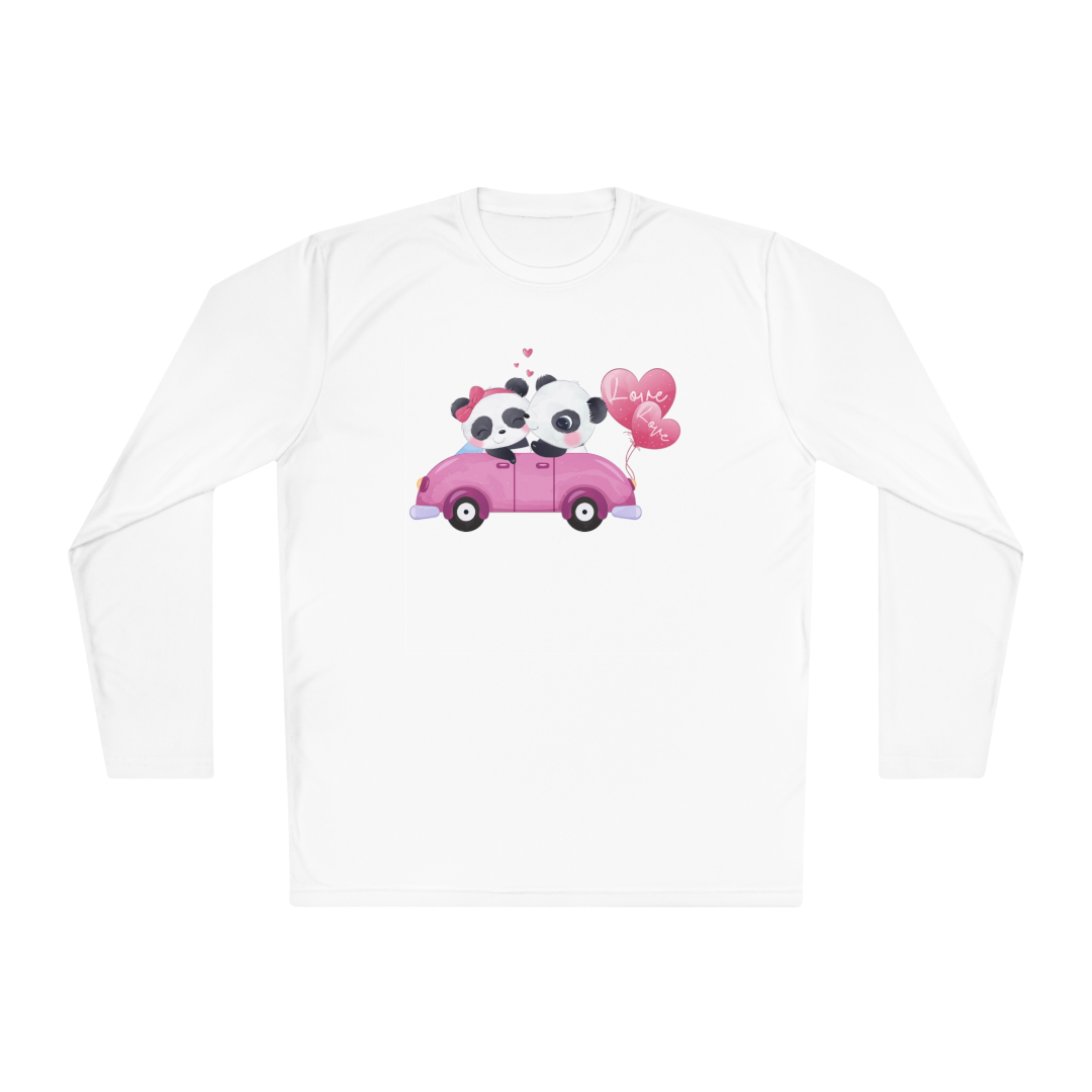 100% Cotton Long Sleeve Tee | Kawaii-Panda-008