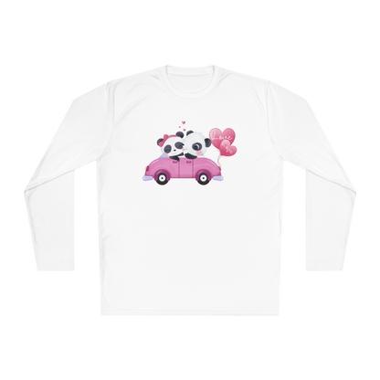 100% Cotton Long Sleeve Tee | Kawaii-Panda-008