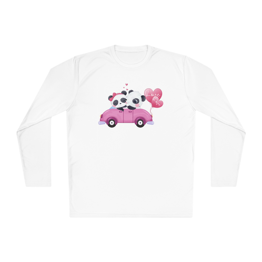 100% Cotton Long Sleeve Tee | Kawaii-Panda-008