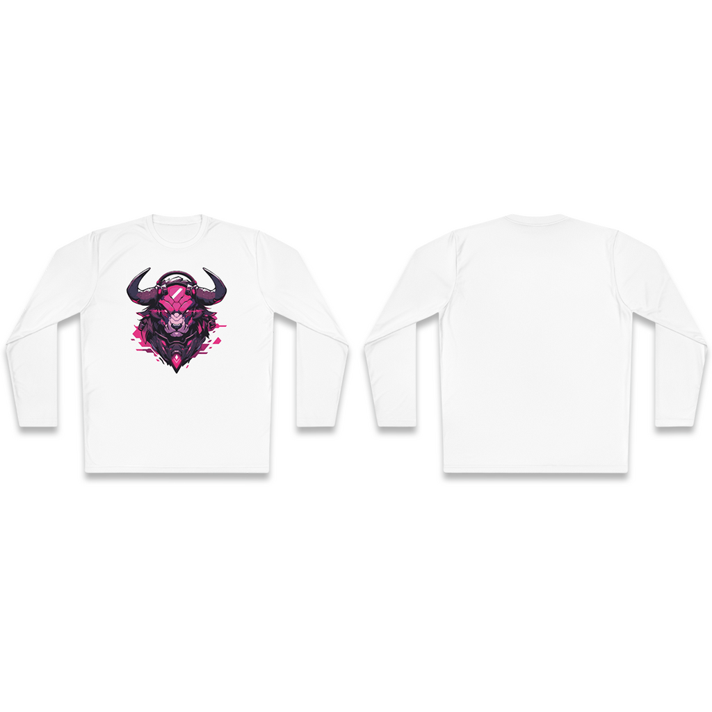 100%纯棉长袖T恤 | Mascot-Bull-002 
