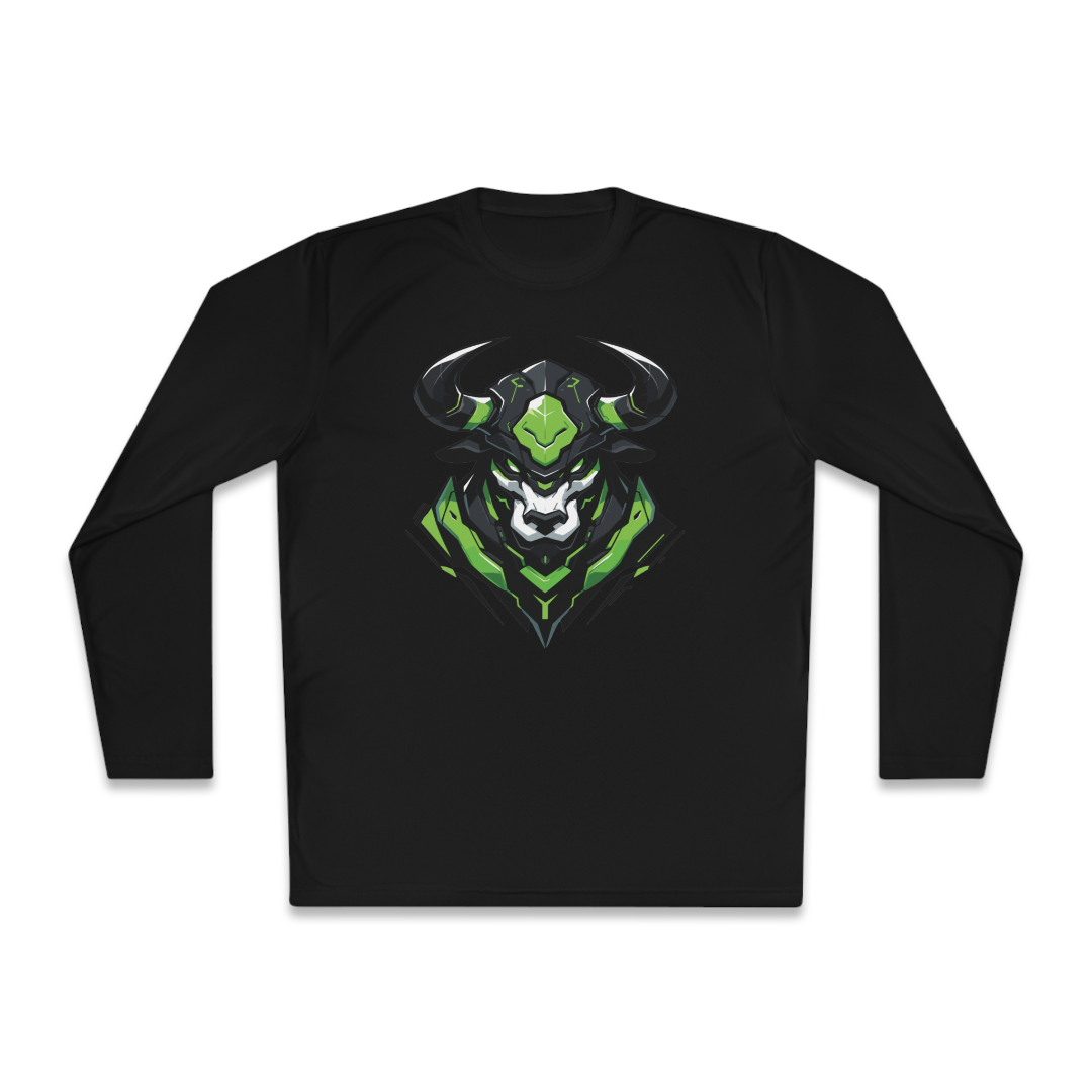 100%纯棉长袖T恤 | Mascot-Bull-006 