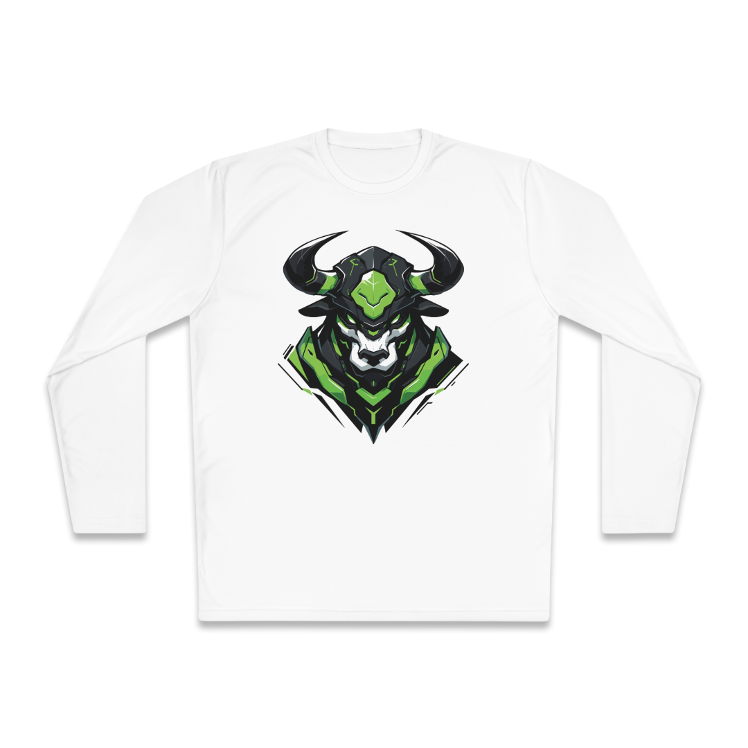 100%纯棉长袖T恤 | Mascot-Bull-006 