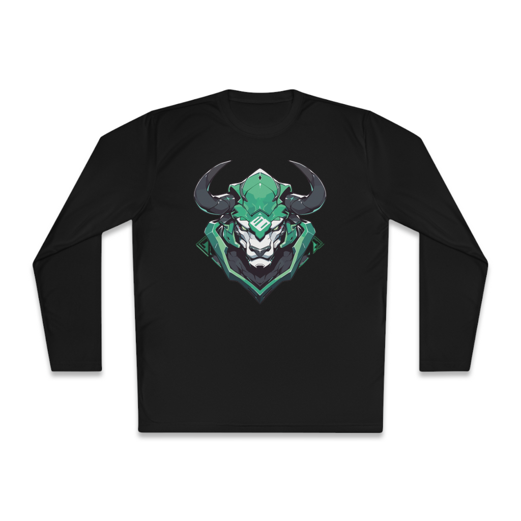 100%纯棉长袖T恤 | Mascot-Bull-011 
