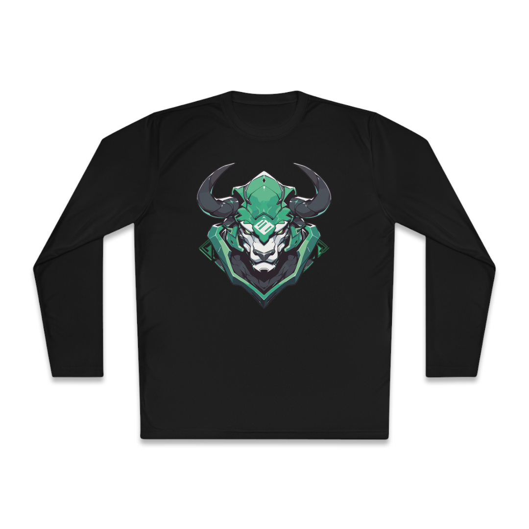 100%纯棉长袖T恤 | Mascot-Bull-011 