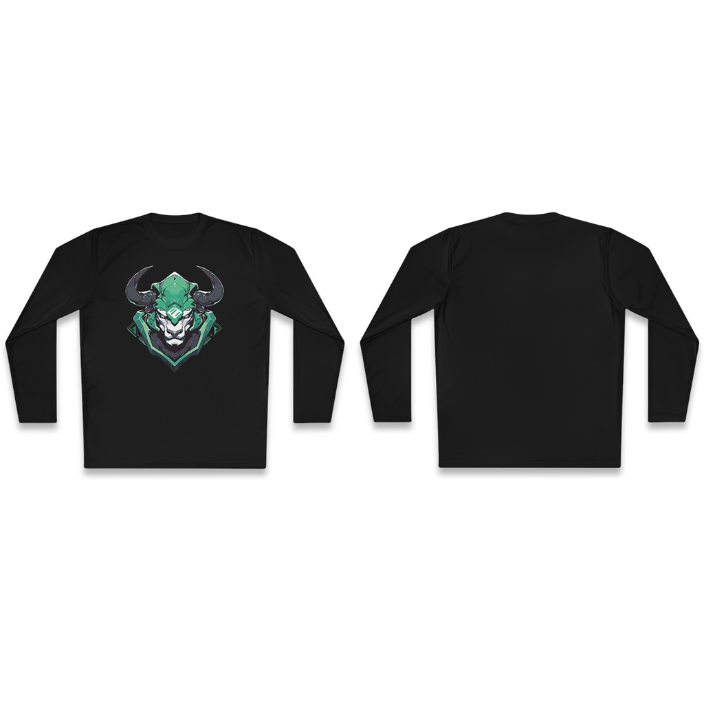 100%纯棉长袖T恤 | Mascot-Bull-011 