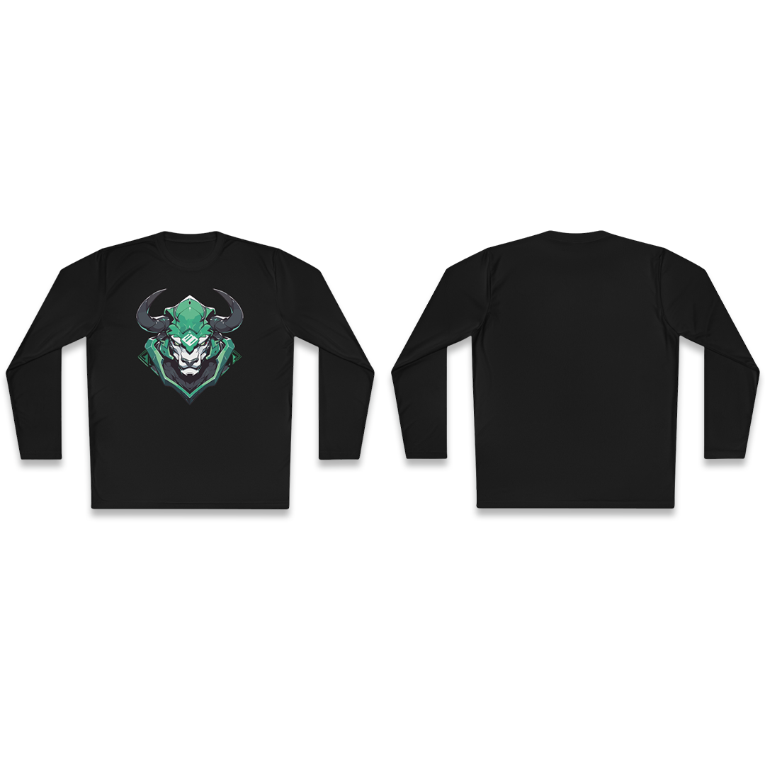 100%纯棉长袖T恤 | Mascot-Bull-011 
