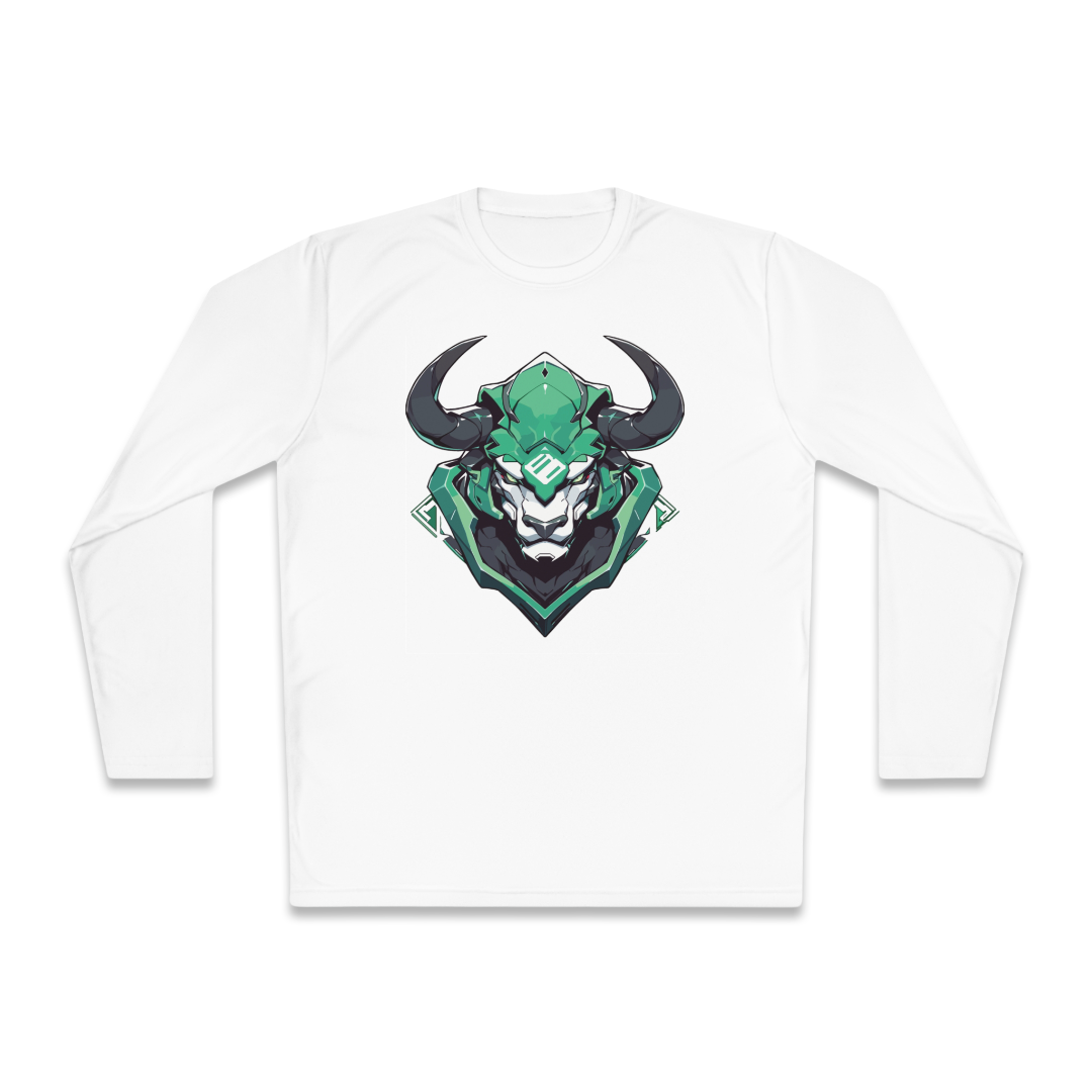 100%纯棉长袖T恤 | Mascot-Bull-011 