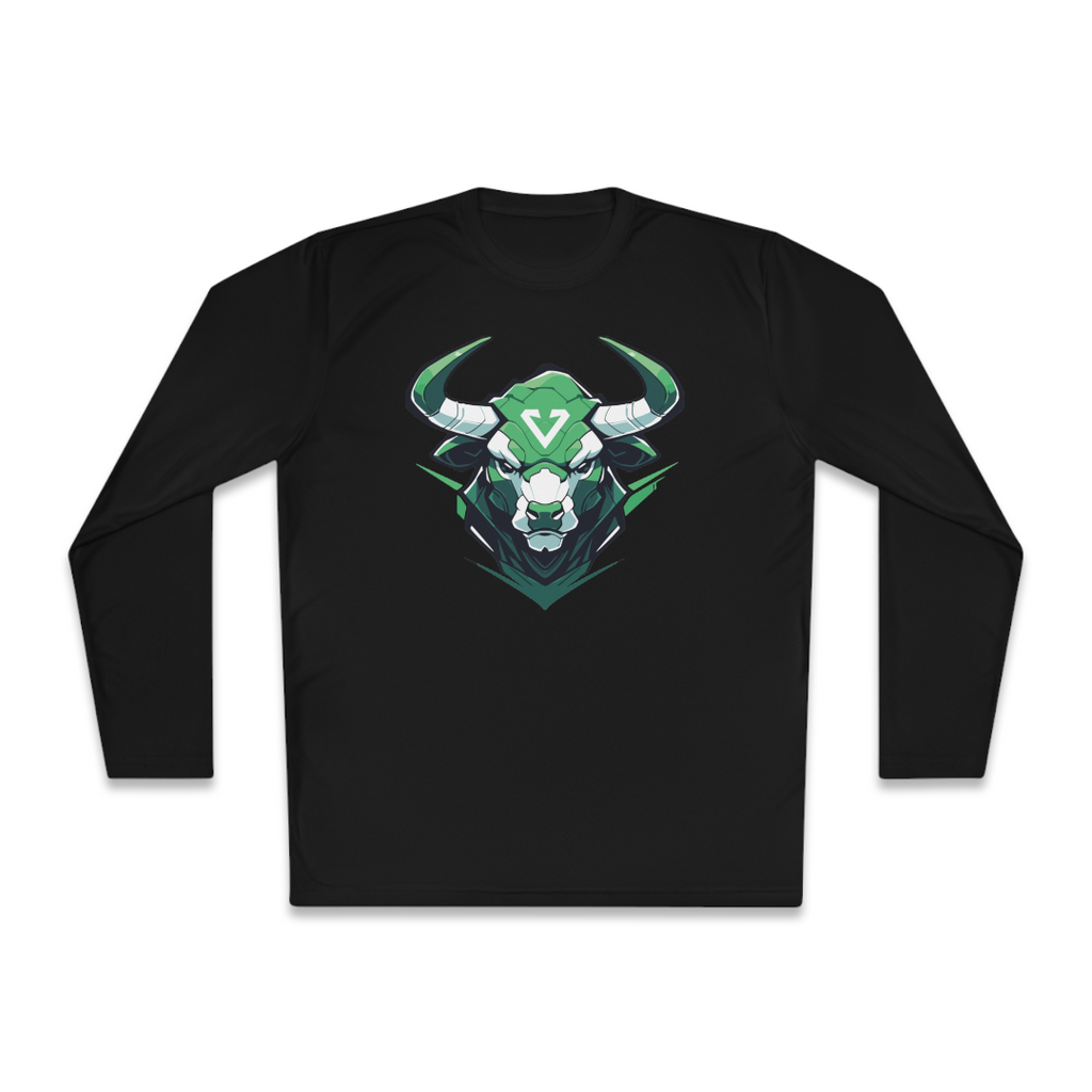100%纯棉长袖T恤 | Mascot-Bull-012 