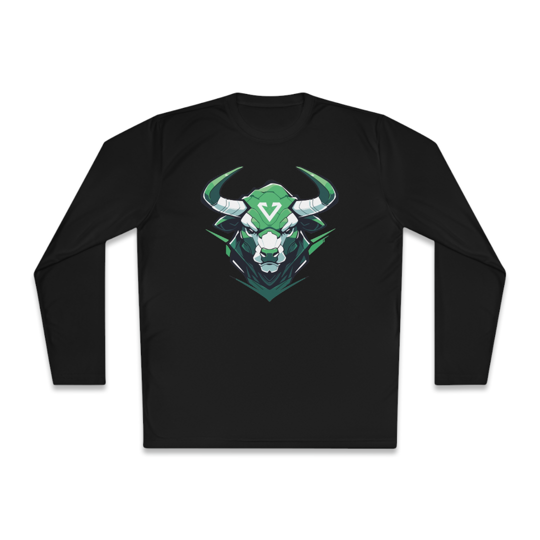 100%纯棉长袖T恤 | Mascot-Bull-012 