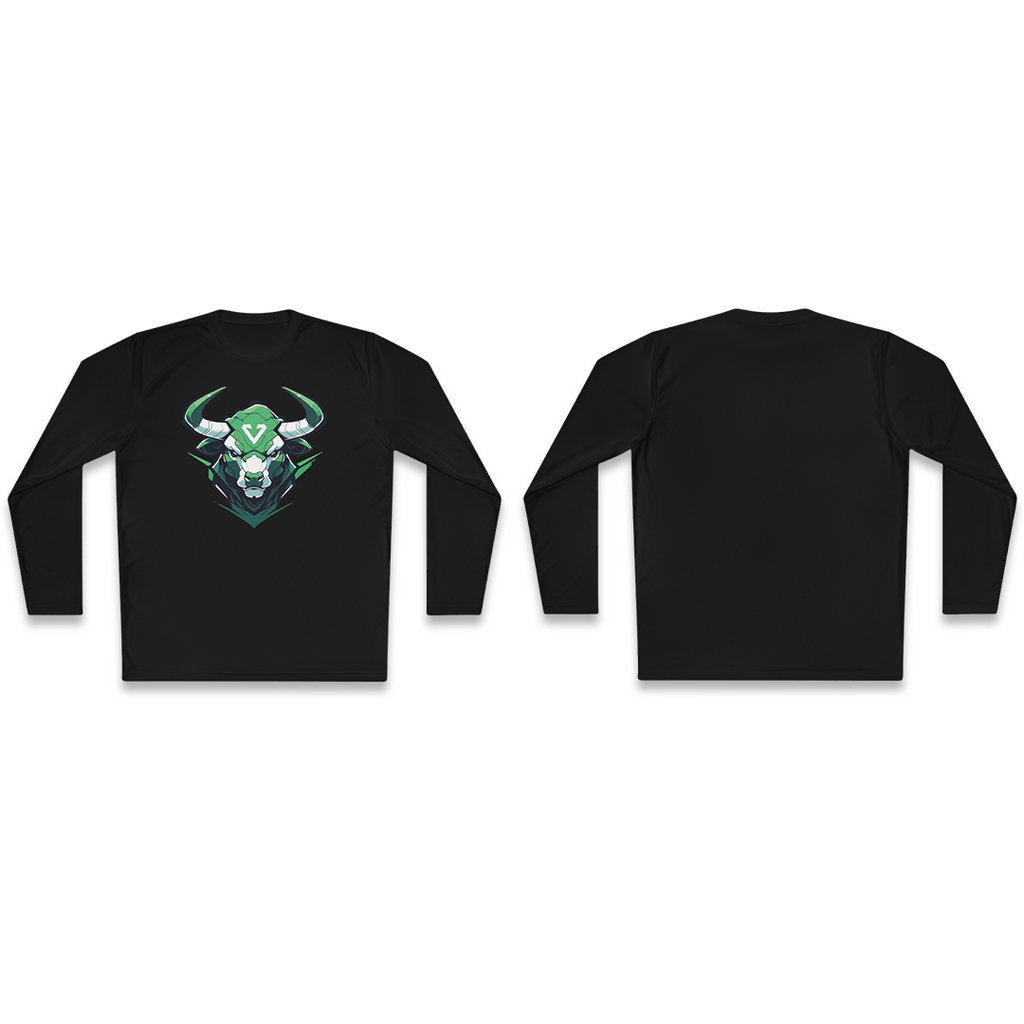 100%纯棉长袖T恤 | Mascot-Bull-012 