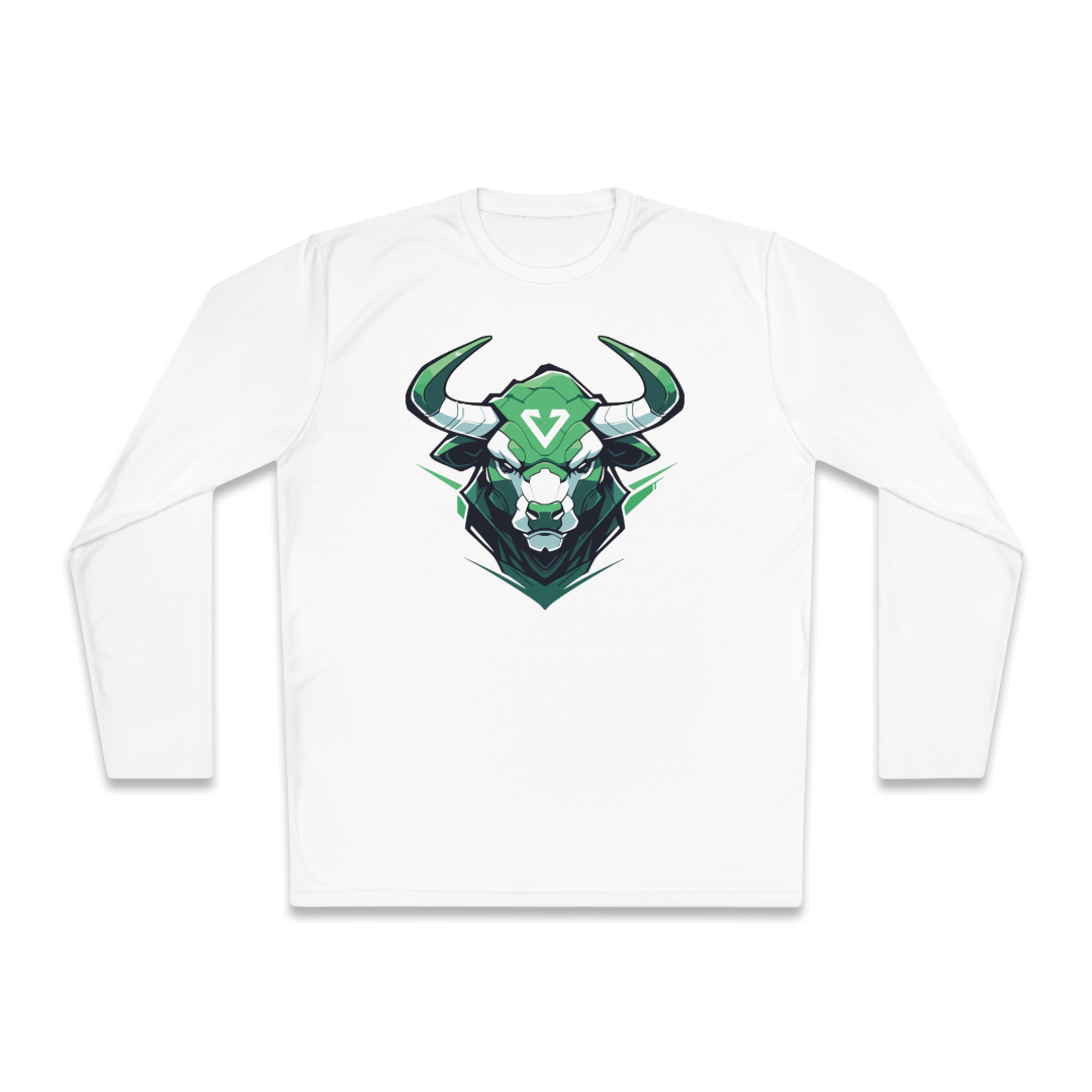 100%纯棉长袖T恤 | Mascot-Bull-012 