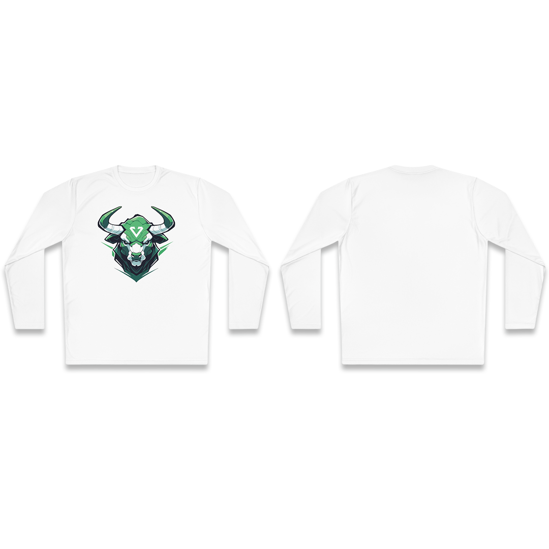 100%纯棉长袖T恤 | Mascot-Bull-012 