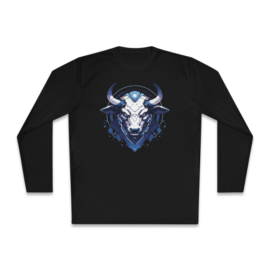 100%纯棉长袖T恤 | Mascot-Bull-013 