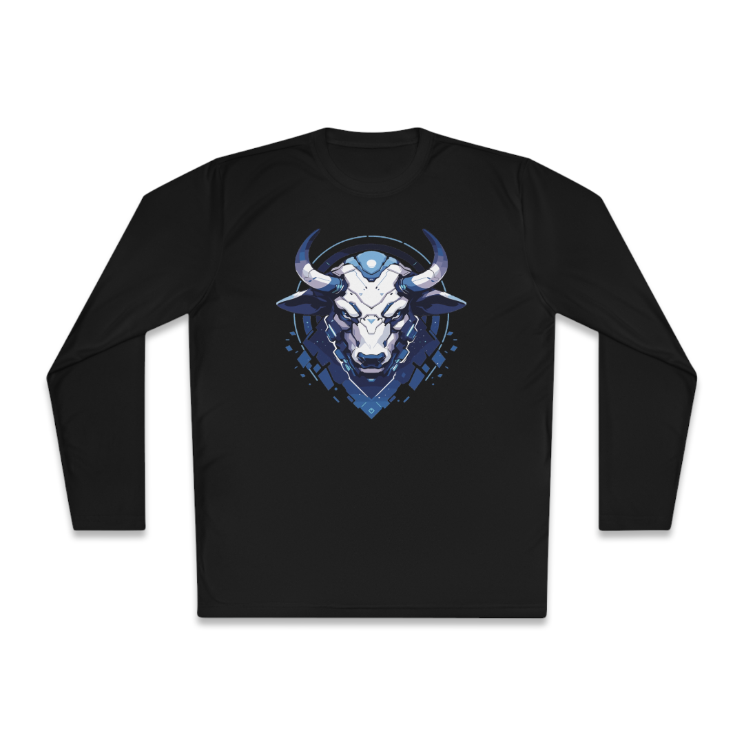 100%纯棉长袖T恤 | Mascot-Bull-013 