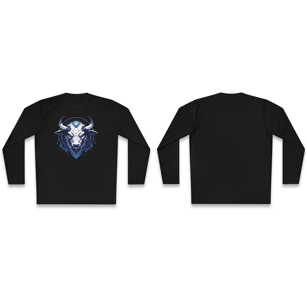100%纯棉长袖T恤 | Mascot-Bull-013 