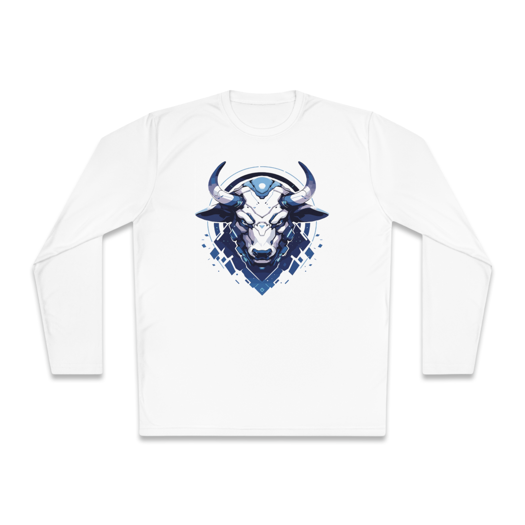 100%纯棉长袖T恤 | Mascot-Bull-013 
