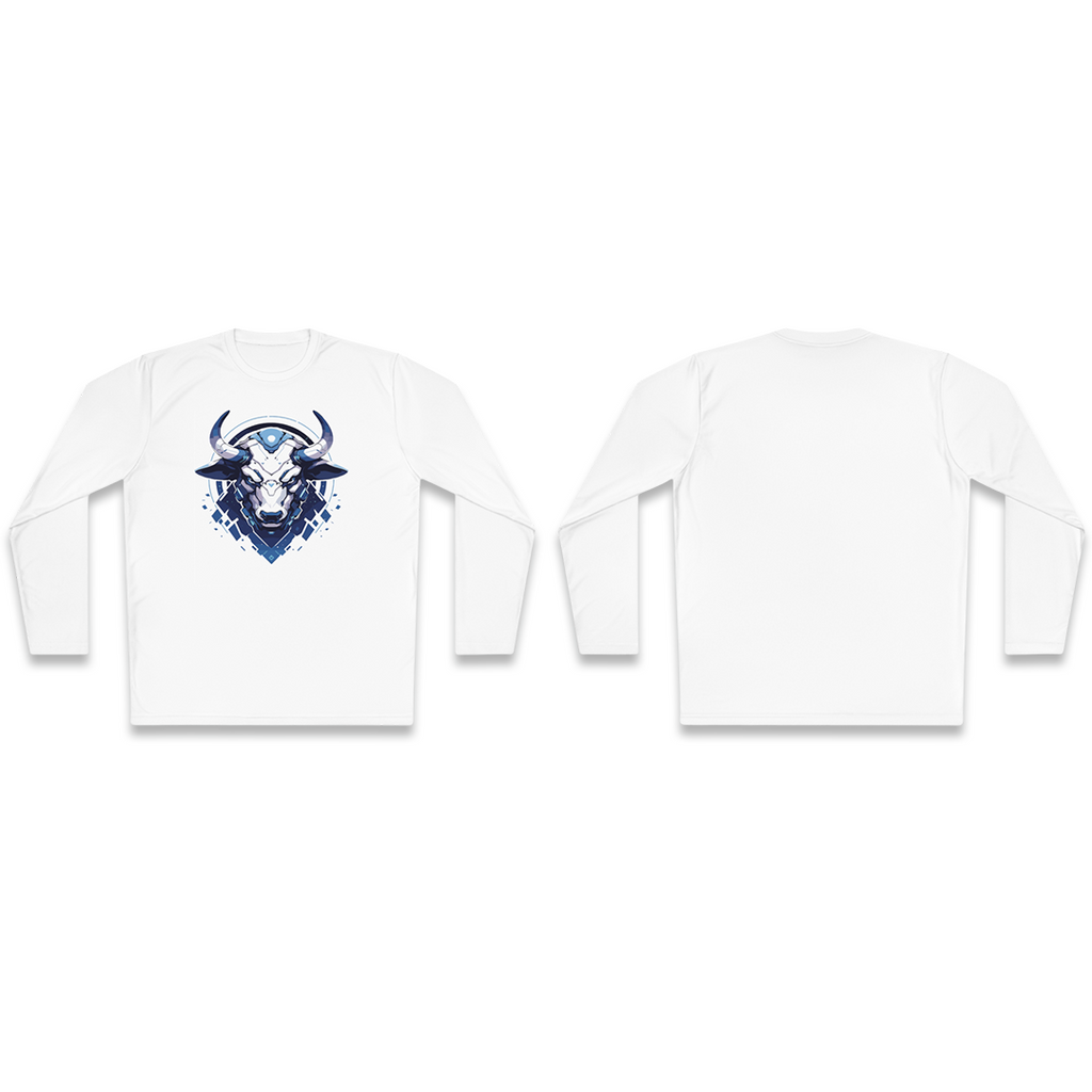 100%纯棉长袖T恤 | Mascot-Bull-013 